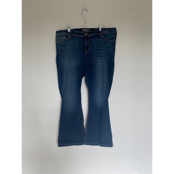 Torrid Jeans Womens 20 Short Bootcut Stretch Comfortable Western Boho Comfy - Picture 2 of 9